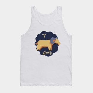 Aries: Born to blaze trails, fearless and bold. Tank Top